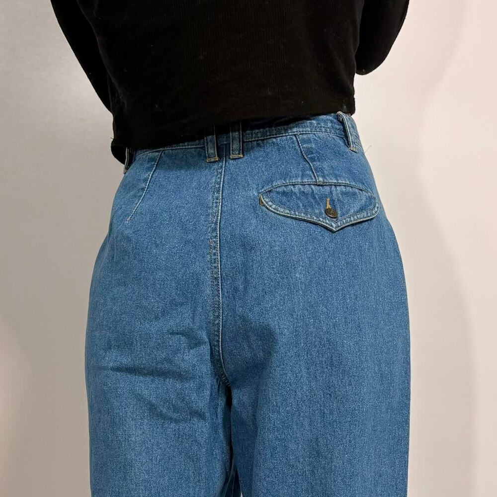 Vintage 90s Liz Sport High-Waisted Jeans - Size 6 (Fits 2) - Picture 4 of 6